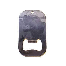 Load image into Gallery viewer, Metallic Pet Photo Bottle Opener