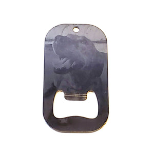 Metallic Pet Photo Bottle Opener