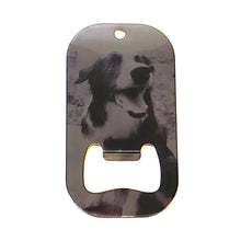 Load image into Gallery viewer, Metallic Pet Photo Bottle Opener