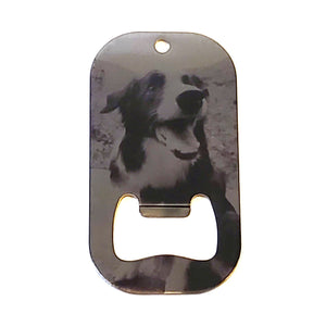 Metallic Pet Photo Bottle Opener